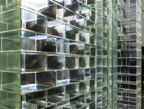 Glass bricks “stronger than concrete” clad 